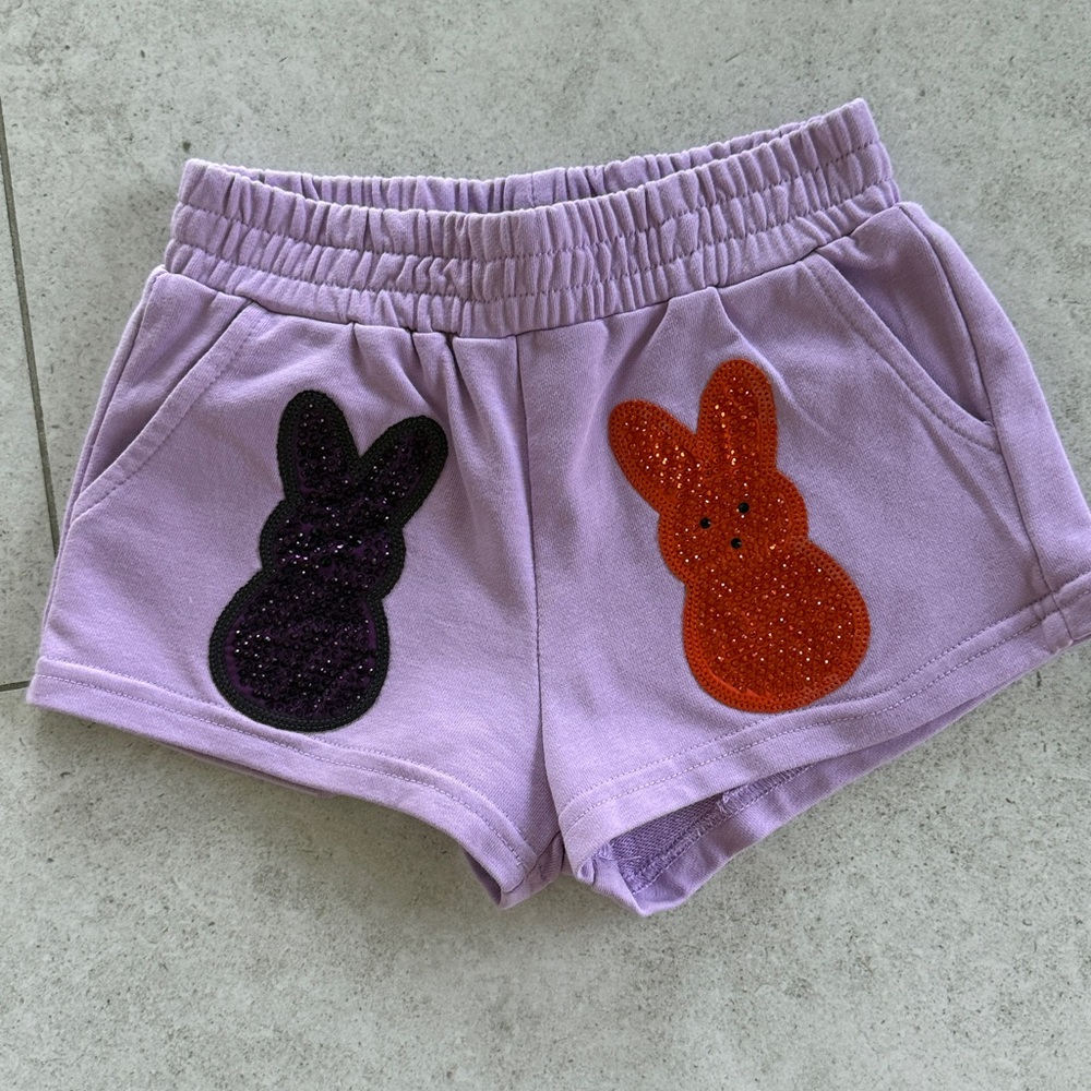 QUEEN OF SPARKLES -Multi Peep Kids Bunny Matching Set -Lavender size 6 - Picture 6 of 15